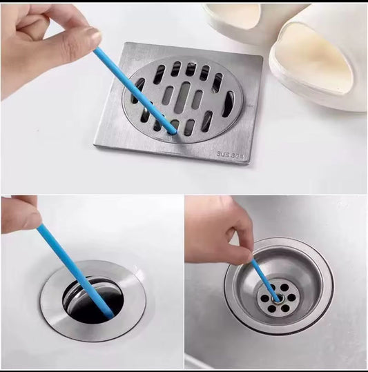 Agent de nettoyage et de déblocage des égouts domestiques